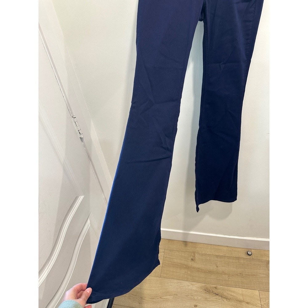 Rag & Bone Flare Jeans Low Rise Navy Blue Stretch Denim Size 27 W1825Q337 - Picture 10 of 10